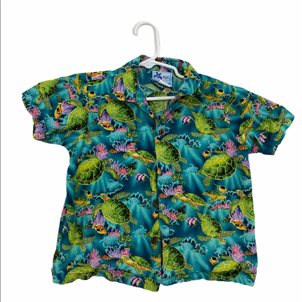 RJC Hawaiian Made Shirt Button Up 4/5